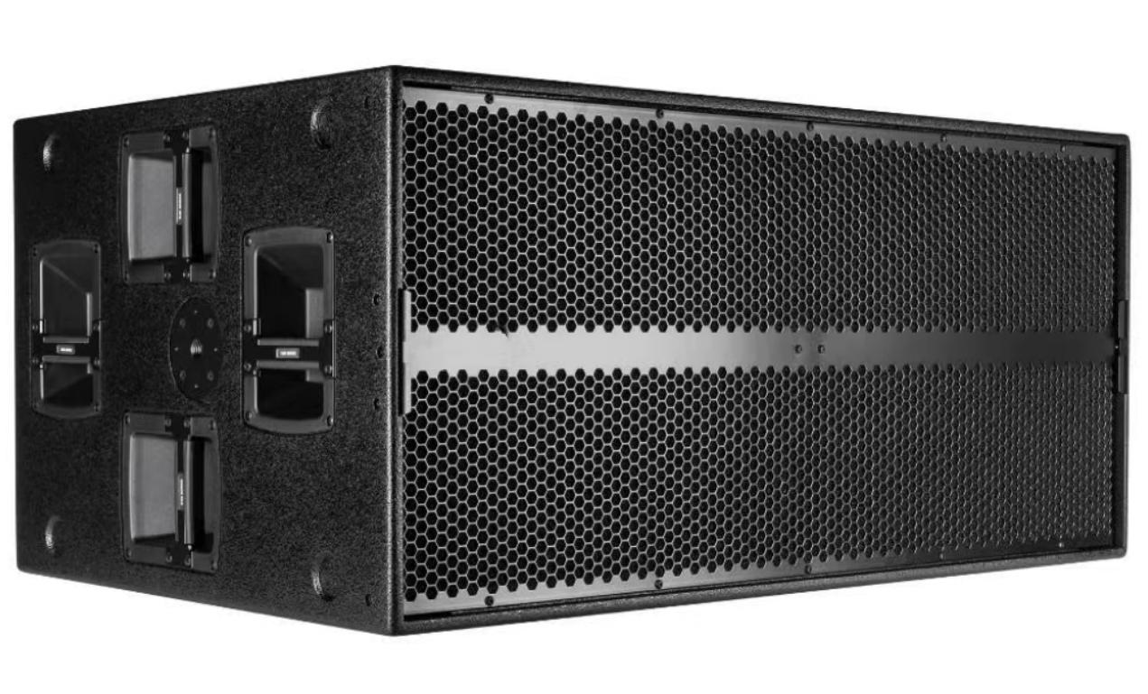 Subwoofer activo doble 18 pulgadas